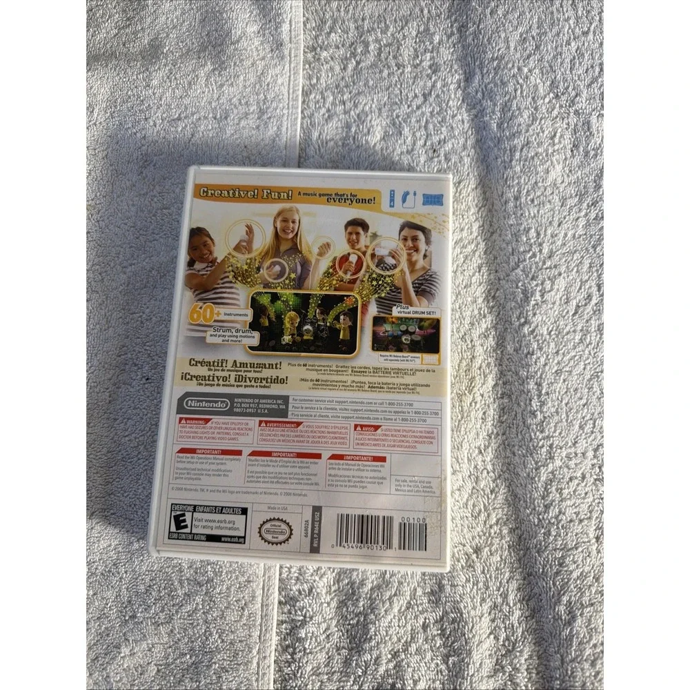 Wii Music (Nintendo Wii, 2008) Complete W/manual